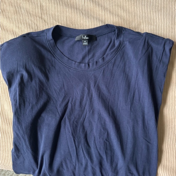 Lulus Feelin' Confident Navy Blue Cutout Mini Shirt Dress - Size M - Picture 3 of 4